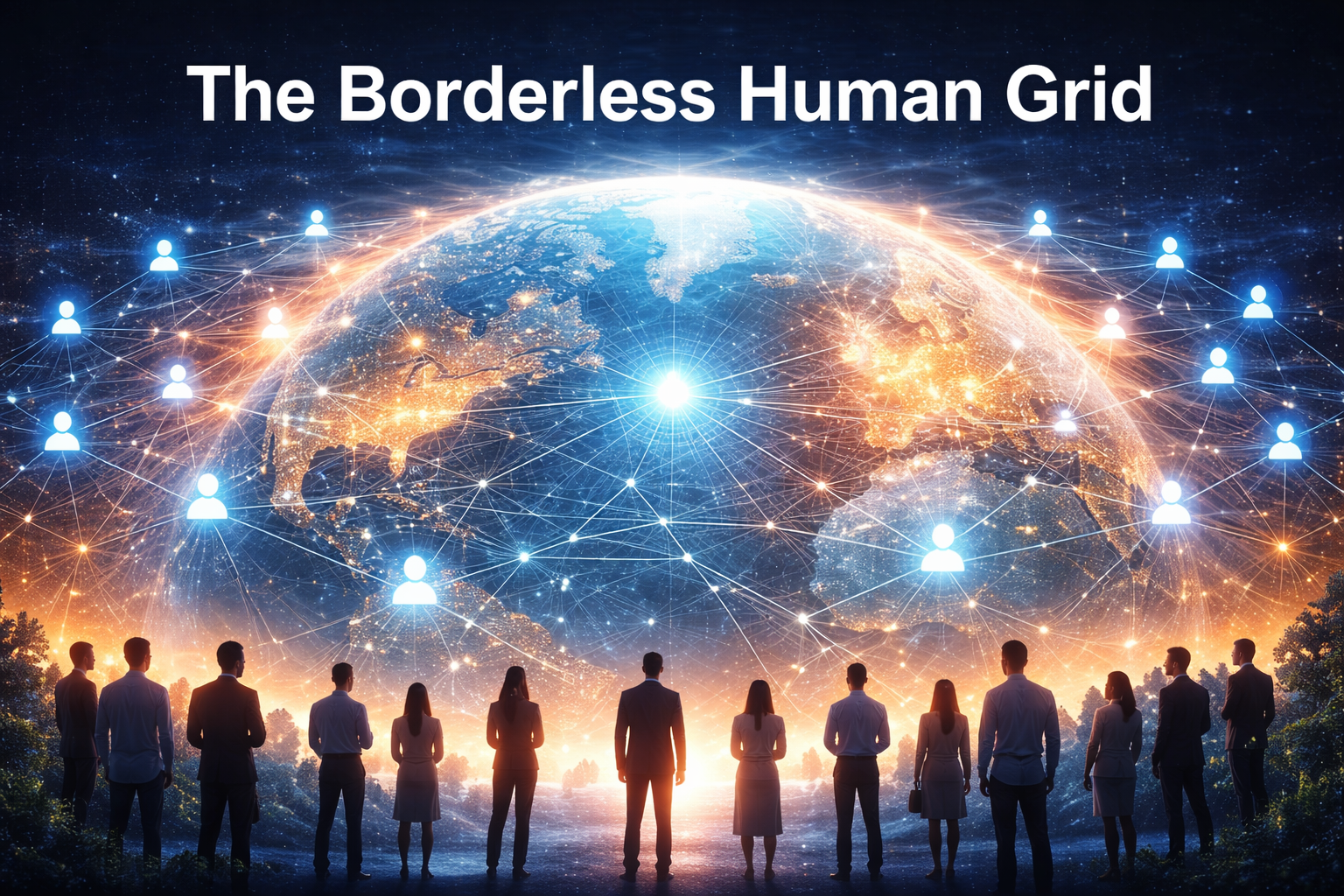 The Borderless Human Grid: When Work Becomes Humanity’s Shared Infrastructure
