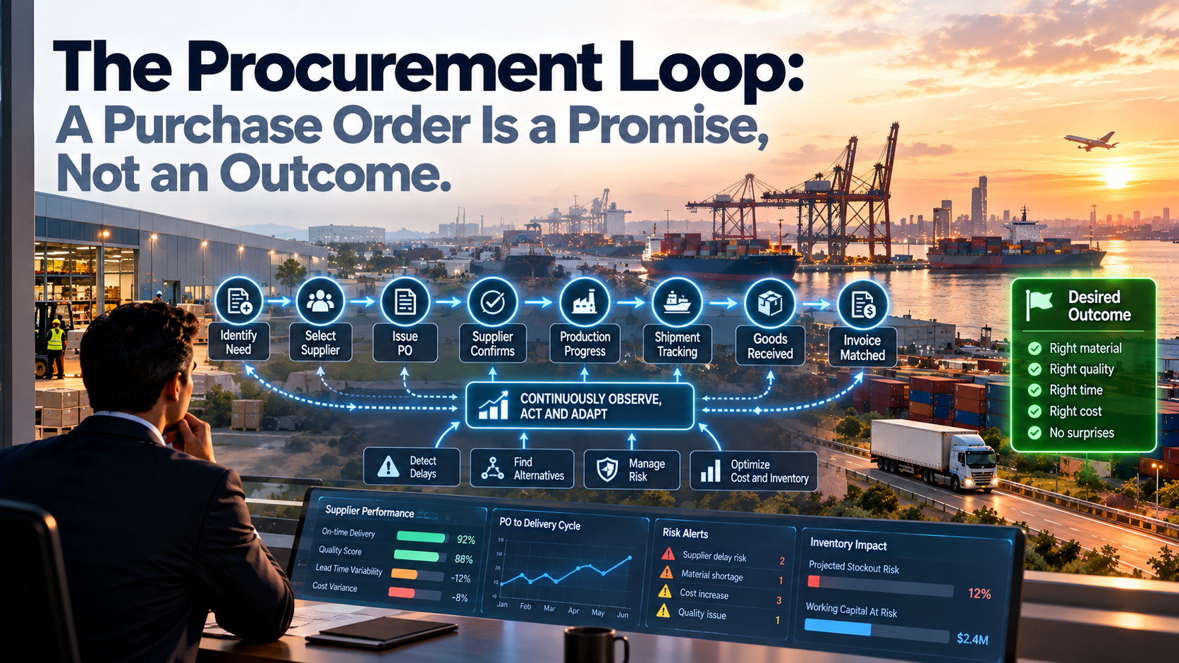 The Procurement Loop: A Purchase Order Is a Promise, Not an Outcome